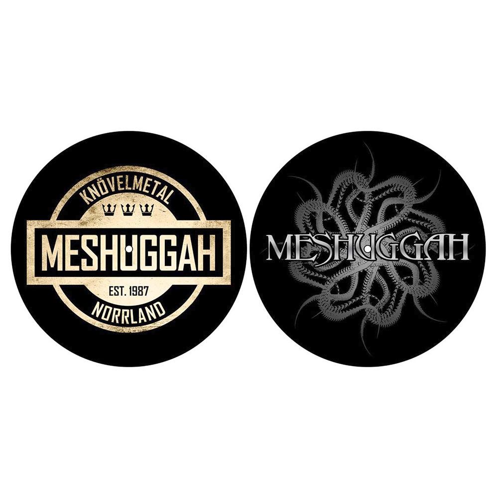 Meshuggah - Crest/Spine Slipmat de platine vinyle - Noir